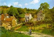 Camille Pissaro The Hermitage at Pontoise oil painting picture wholesale
